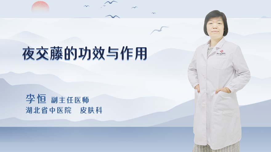 夜交藤的功效与作用