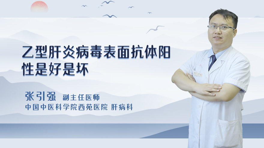 乙型肝炎病毒表面抗体阳性是好是坏