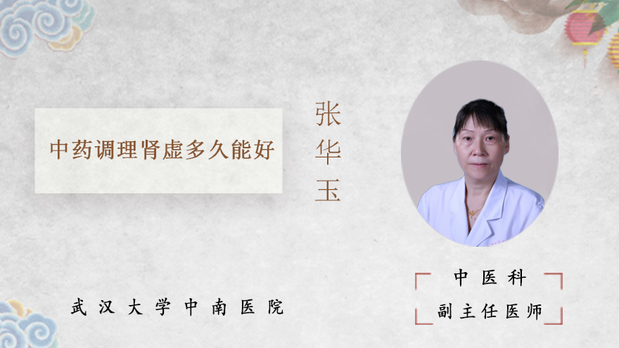 中药调理肾虚多久能好