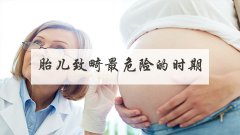 胎儿致畸最危险的时期