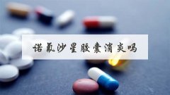诺氟沙星胶囊消炎吗