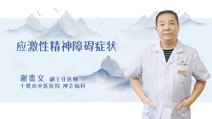 应激性精神障碍症状