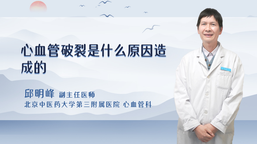 心血管破裂是什么原因造成的