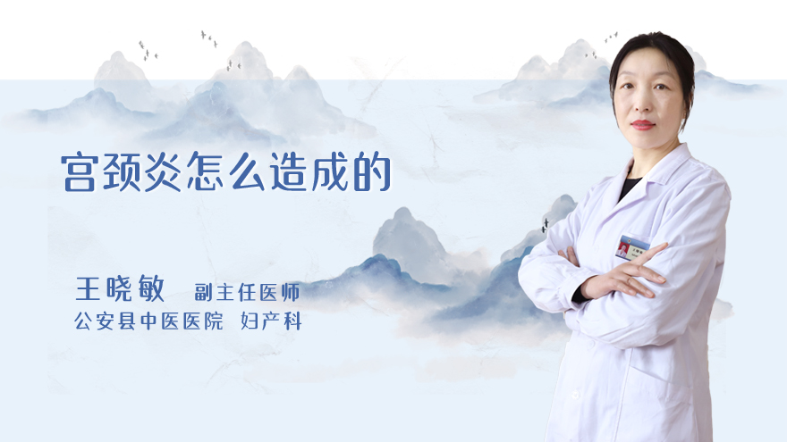 宫颈炎怎么造成的