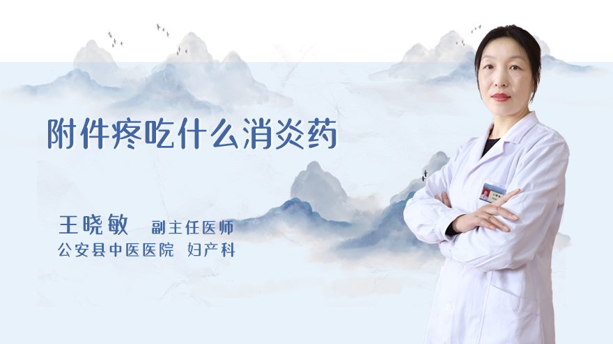 附件疼吃什么消炎药