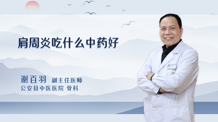 肩周炎吃什么中药好