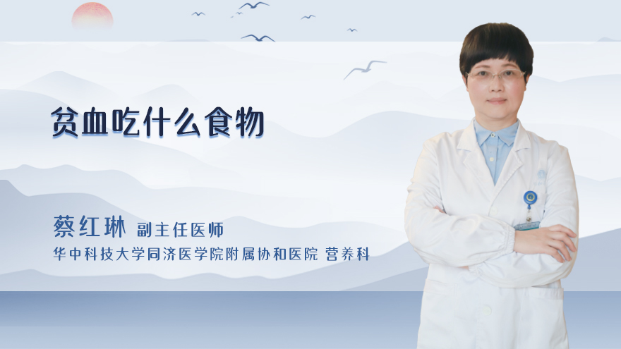 贫血吃什么食物